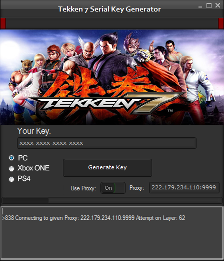 Tekken 7 Key Generator Online